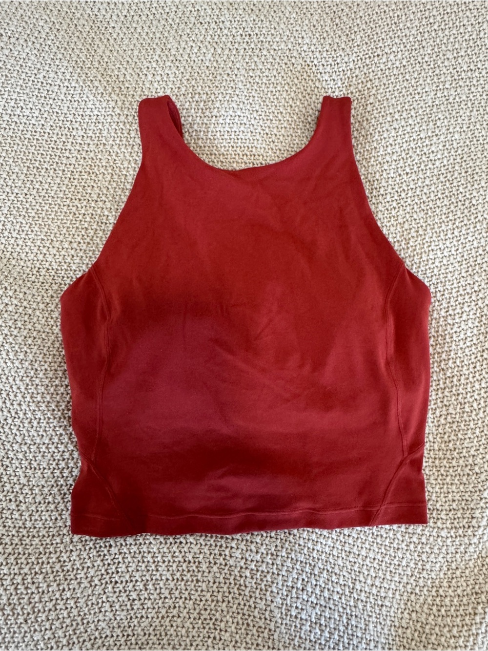 lululemon athletica Tank Top in Brick Red